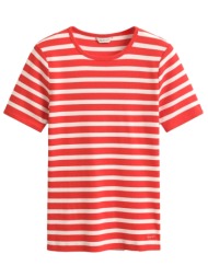 gant t-shirt ribbed ριγε ...