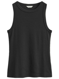 gant tank top high neck μαυρο