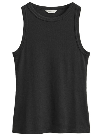 gant tank top high neck μαυρο
