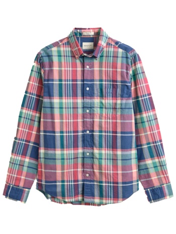 gant πουκαμισο regular fit indian mandras καρο πολυχρωμο