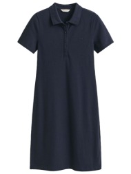 gant φορεμα mini polo pique μπλε