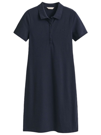 gant φορεμα mini polo pique μπλε