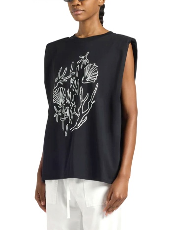 liviana conti tank top kayla logo μαυρο σε προσφορά