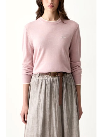 karl lagerfeld πλεκτο essential merino wool crewneck