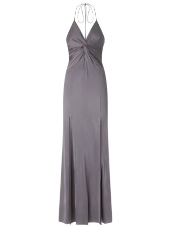 pinko φορεμα maxi galaxy dress γκρι