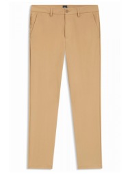 boss παντελονι chino slim fit p-kaiton1-zip μπεζ