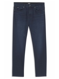 boss παντελονι jeans p-delaware slim fit μπλε
