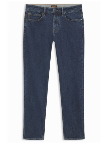 boss casual παντελονι jeans slim fit delaware bo μπλε