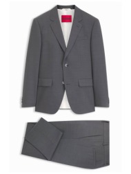 hugo performance super flex slim fit κοστουμι henry-getlin253x γκρι