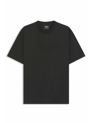 boss t-shirt c-taut 180_am μαυρο