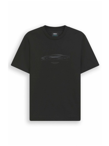 boss t-shirt c-taut 181_am μαυρο