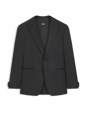 boss σακακι smokin super120 h-huge-tux-p-b1 slim fit μαυρο