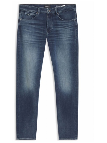 boss παντελονι jeans slim fit c-delaware μπλε