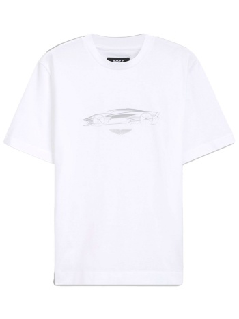 boss t-shirt c-taut 181_am λευκο