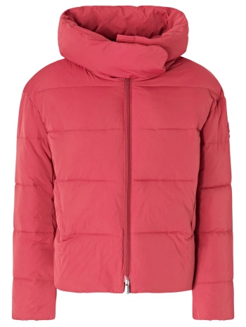 pinko μπουφαν giza quilted jacket κοκκινο