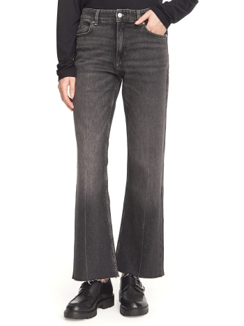 boss casual παντελονι jeans c_angela mr 1.0 flare cropped