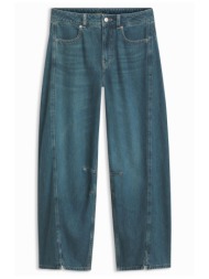 boss casual παντελονι jeans c_diana hr c balloon fit μπλε