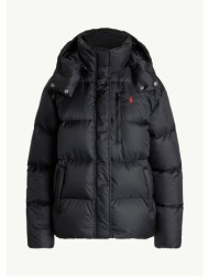 ralph lauren μπουφαν φουσκωτο τσεπες αποσπωμενη κουκουλα μαυρο