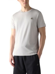moose knuckles t-shirt crescent tee γκρι