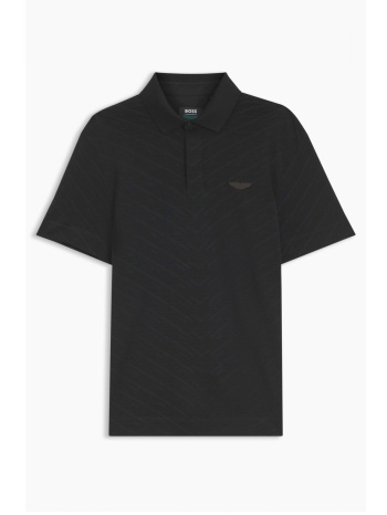 boss polo c-prout 180_am μαυρο