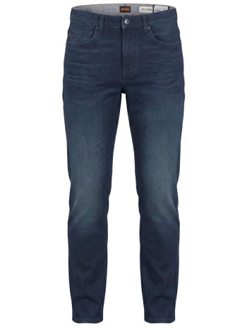 boss casual παντελονι jeans slim fit delaware bo μπλε