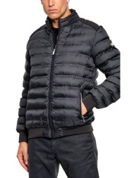 karl lagerfeld μπουφαν puffer logo μαυρο