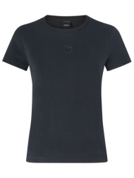 pinko t-shirt bussolotto μαυρο