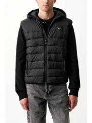 karl lagerfeld jeans μπουφαν αμανικο light padded vest regular fit μαυρο