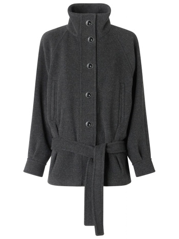 pinko μπουφαν baptisia blouson σκουρο γκρι