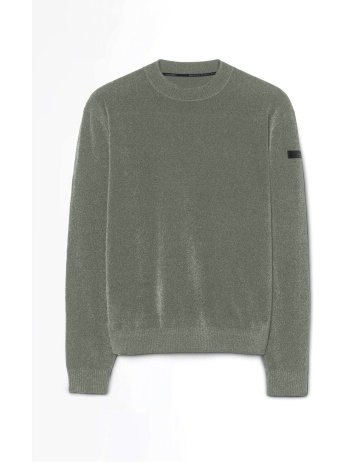 rrd πλεκτο roundneck velvet χακι