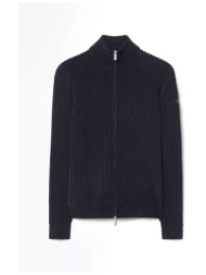 rrd πλεκτο fullzip velvet rave μαυρο-μπλε