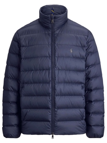 ralph lauren μπουφαν φουσκωτο logo μπλε
