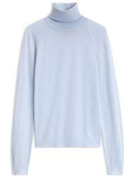 boss πλεκτο turtleneck frizani σιελ