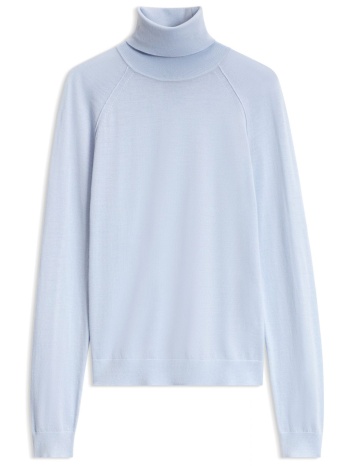 boss πλεκτο turtleneck frizani σιελ