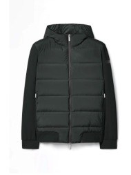 rrd μπουφαν φουσκωτο hoodie surflex χακι