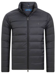ralph lauren μπουφαν φουσκωτο logo μαυρο