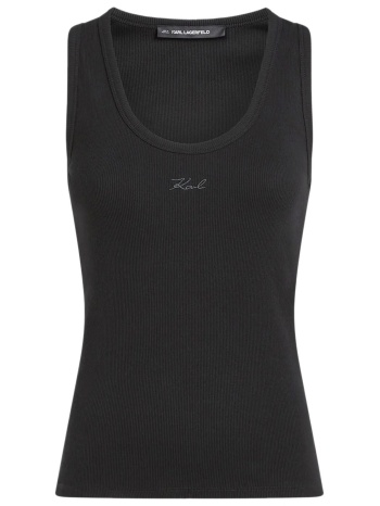 karl lagerfeld tank top essential logo commercial slim fit