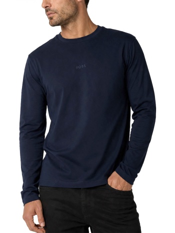 boss casual t-shirt tchark μπλε