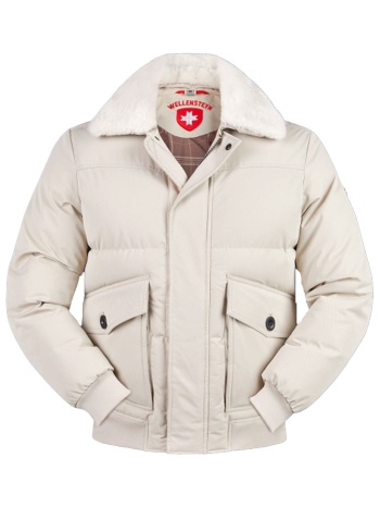wellensteyn ανδρικο μπουφαν jacket saphire αποσπωμενη γουνα
