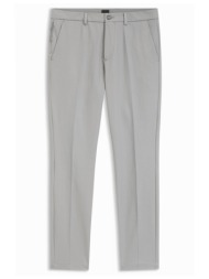 boss παντελονι chino slim fit p-kaiton1-zip γκρι