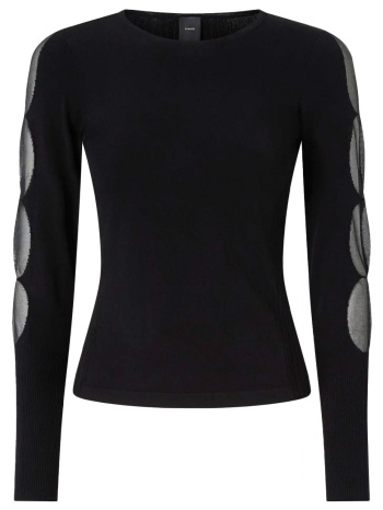 pinko πλεκτο antibes sweater μαυρο