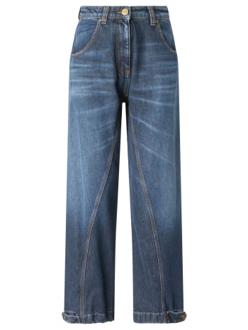 pinko παντελονι jeans sicuro zip trousers μπλε