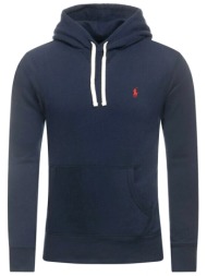ralph lauren φουτερ hoodie logo μπλε