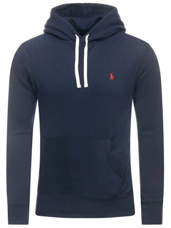 ralph lauren φουτερ hoodie logo μπλε