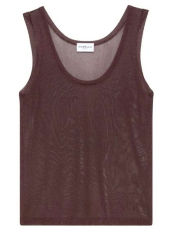 marella sport tank top mlsprugna πλεκτο c-thru καφε