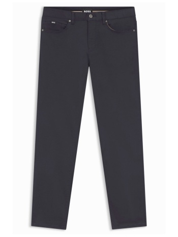 boss παντελονι jeans slim fit h-delaware_rmw μπλε