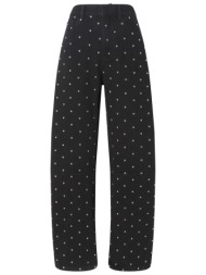 pinko παντελονι jeans emma egg trouser τρουκς μαυρο
