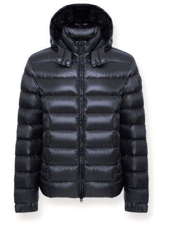 colmar μπουφαν puffer hoodie polished scala a μαυρο