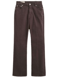 gant παντελονι jeans slim flair καφε