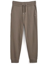gant παντελονι φορμα regular fit shield καφε